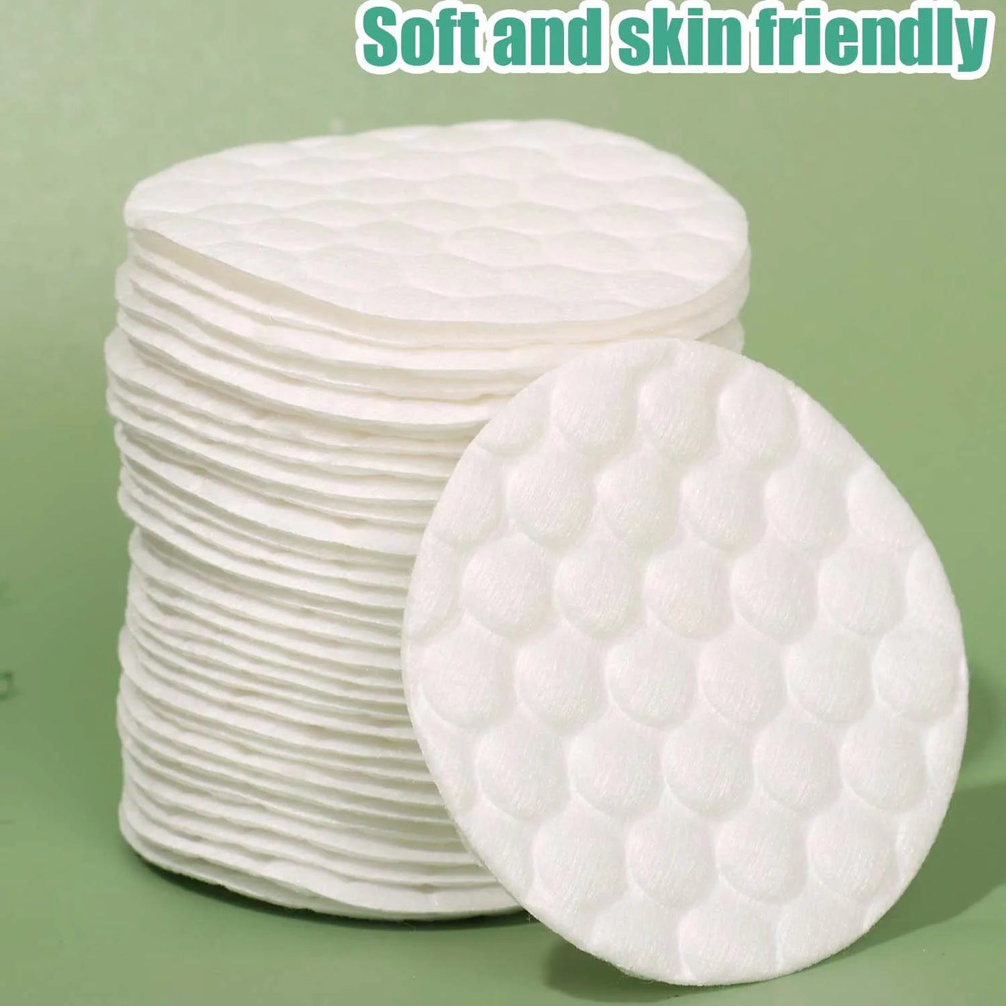 Cotton Pads Desmaquillantes 200pcs | Discos de Algodón para Remover Maquillaje