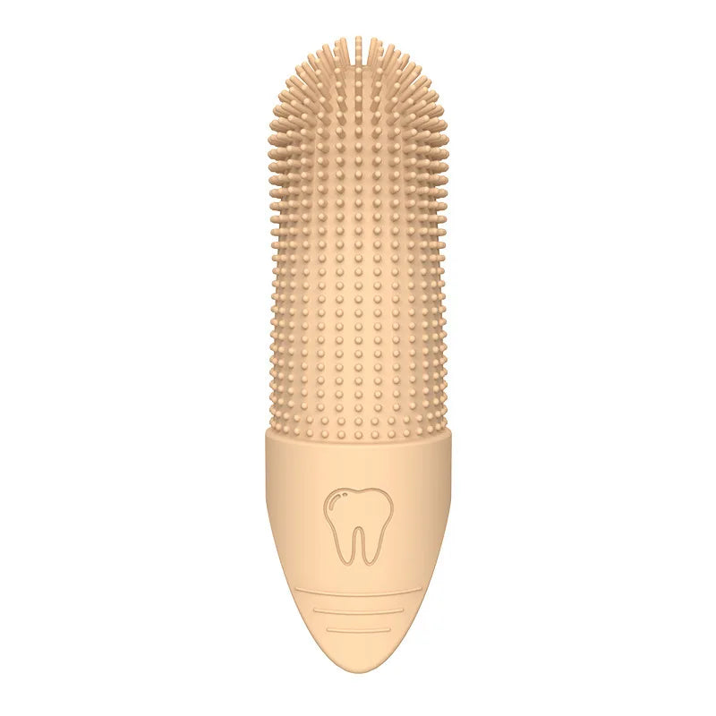 Cepillo Dental de Silicona para Mascotas