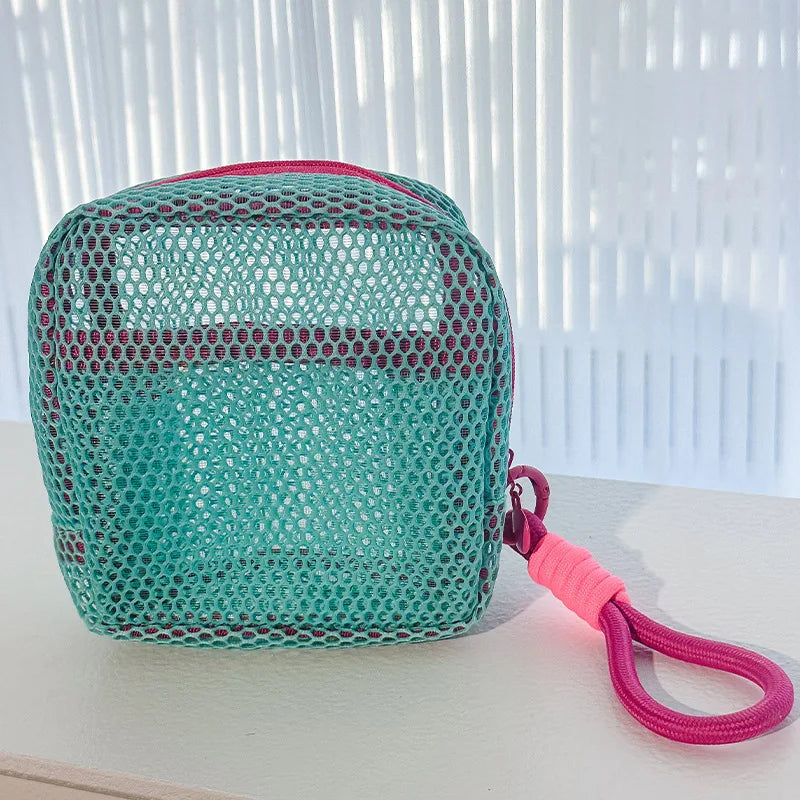 Neceser de Malla Doble Capa - Bolsa de Almacenamiento Ultra Ligera