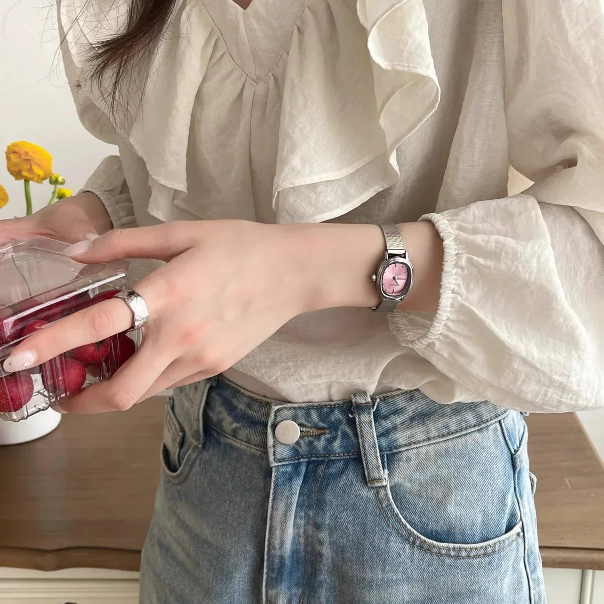 Reloj Elegante de Pulsera para Mujer – Estilo Minimalista