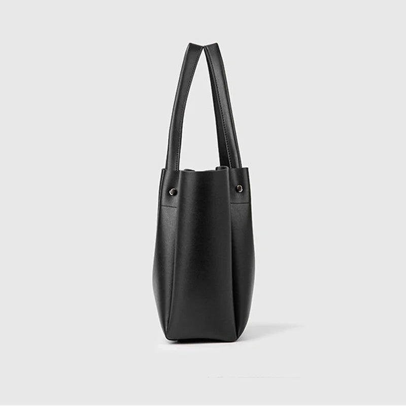 Bolsa de Hombro Mujer Estilo Casual – Tote Amplia con Zipper