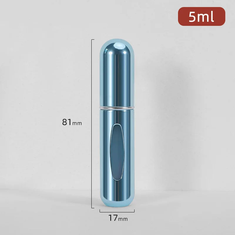 Botella Mini Spray Recargable – Ideal para Perfume o Líquidos de Viaje, Compacto y Portátil