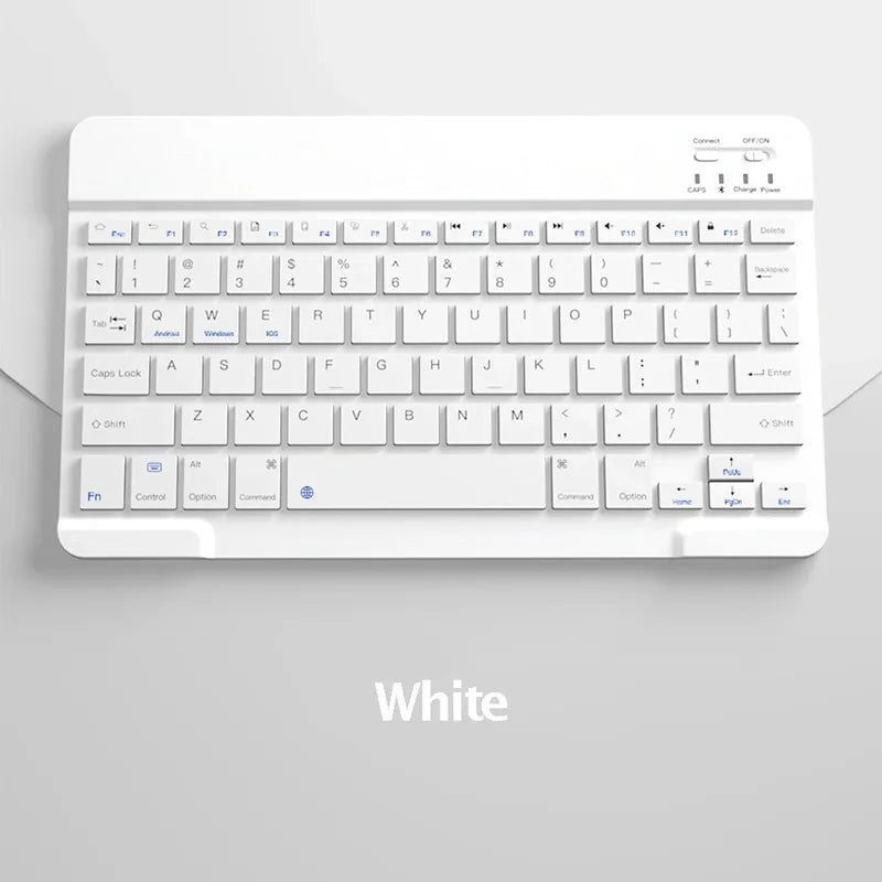 Teclado Bluetooth 10 Pulgadas para iPad y Tablet – Compacto Español/Inglés