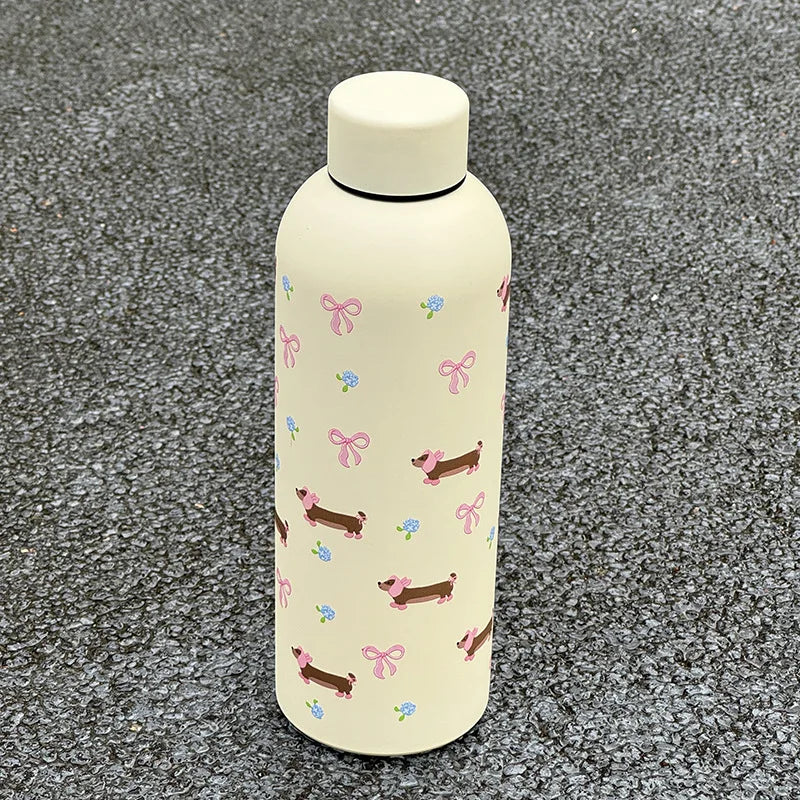 Termo de Acero Inoxidable Estilo Americano 500ml - Botella Térmica