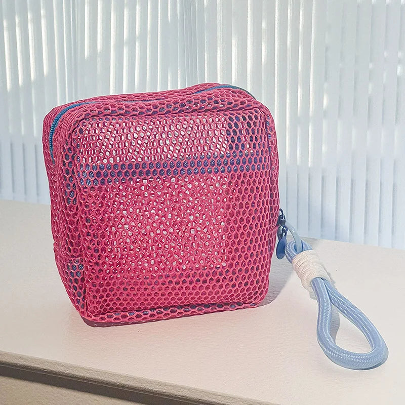Neceser de Malla Doble Capa - Bolsa de Almacenamiento Ultra Ligera
