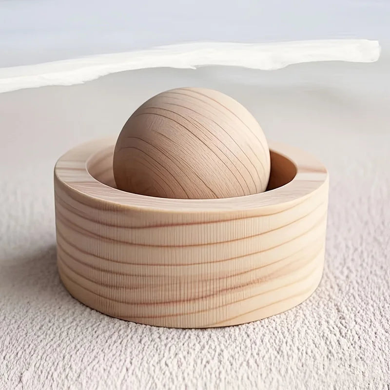 Difusor de Aroma de Madera para Aceites Esenciales – Mini Difusor Natural para Coche y Hogar