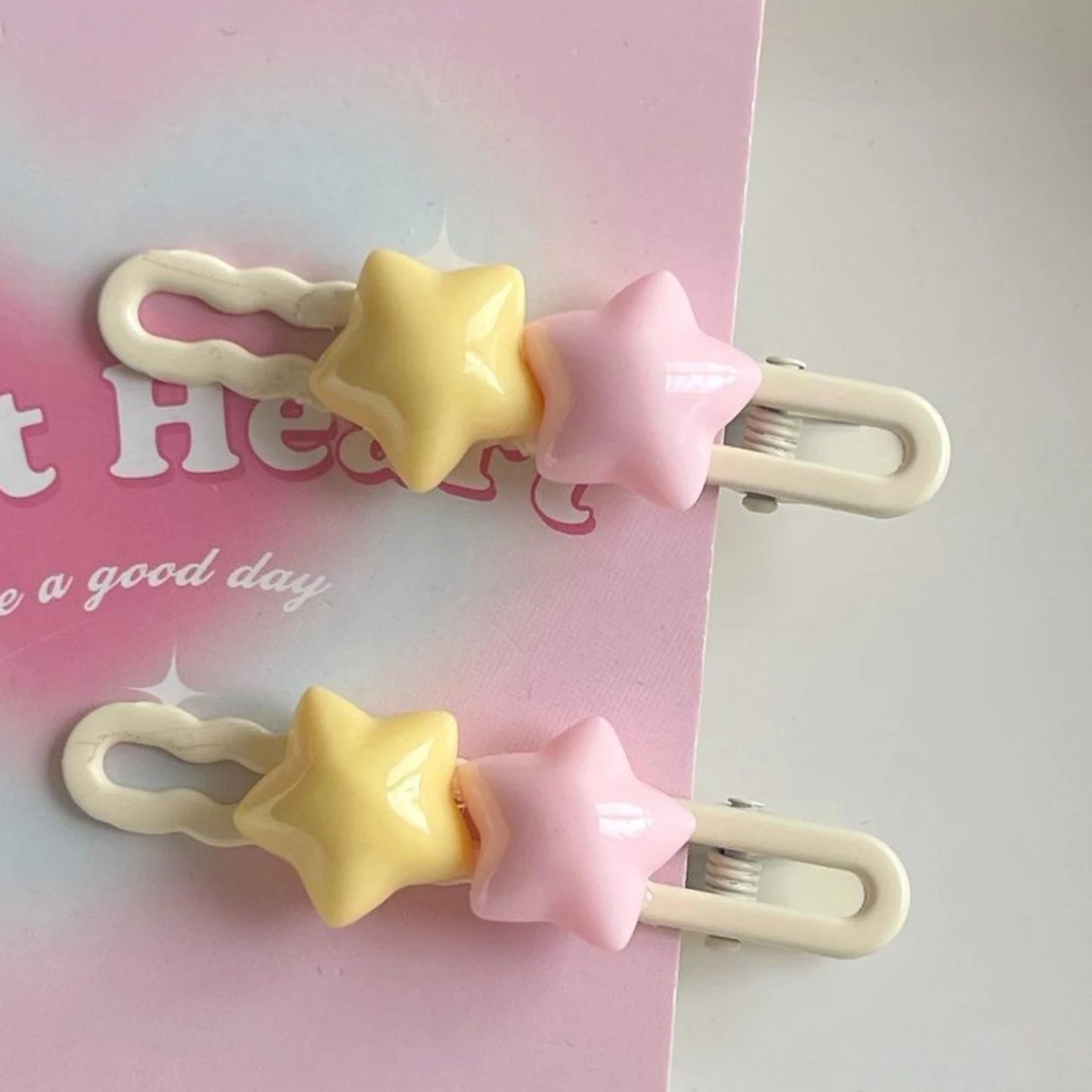 Clip para Cabello Huevo Frito | Pinza de Pelo Cute y Creativa