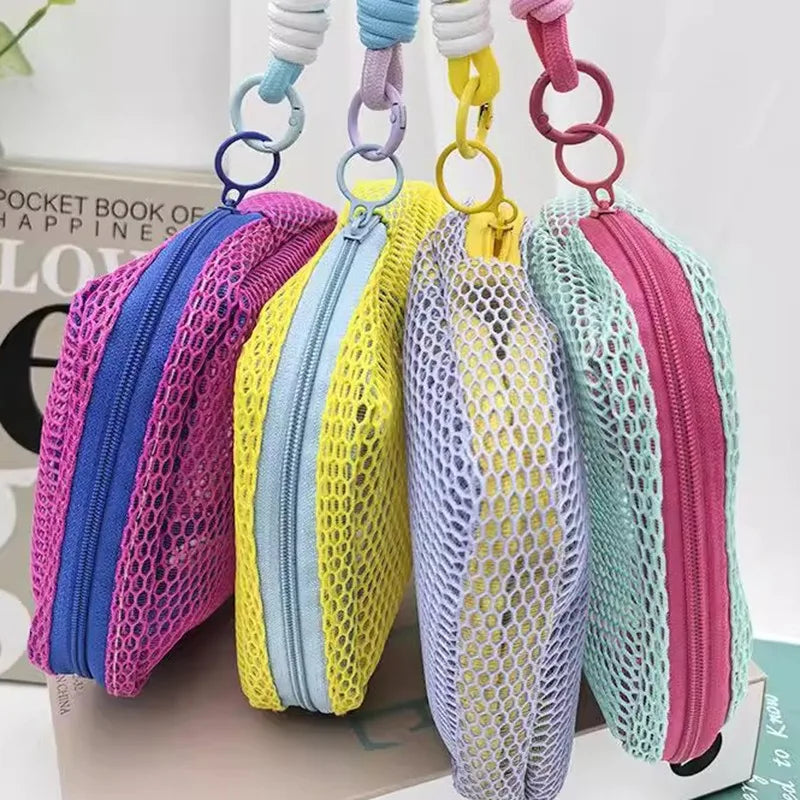 Neceser de Malla Doble Capa - Bolsa de Almacenamiento Ultra Ligera