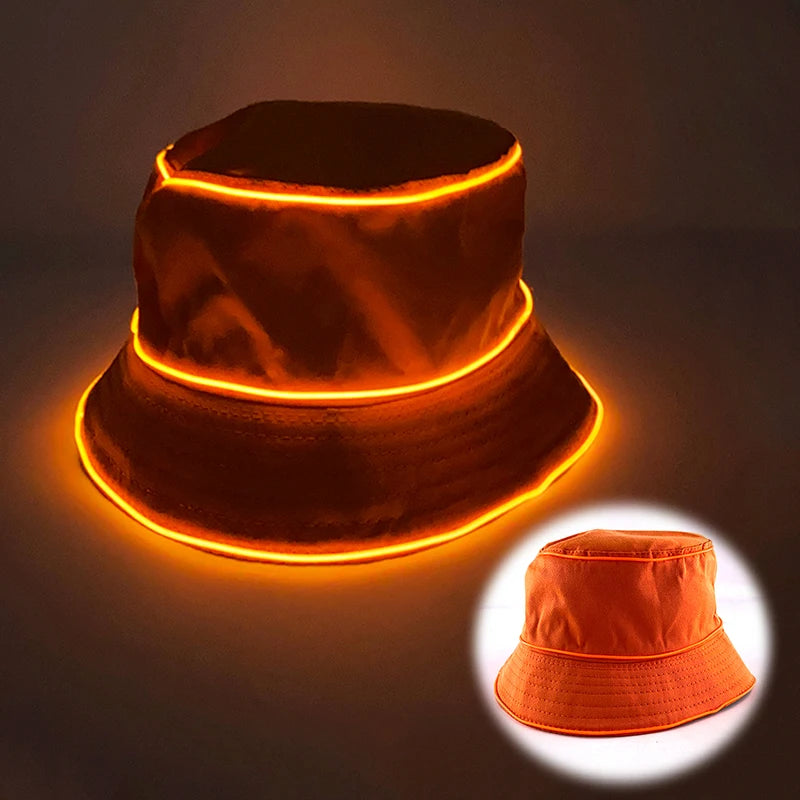 Sombrero LED Neón