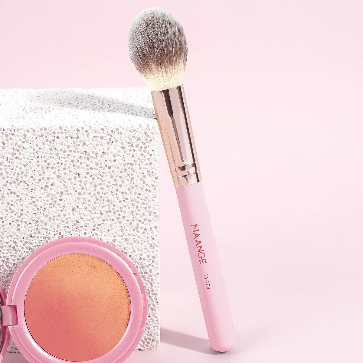 Set de Brochas Multifuncionales – Base, Contorno e Iluminador, Base Líquida y Crema