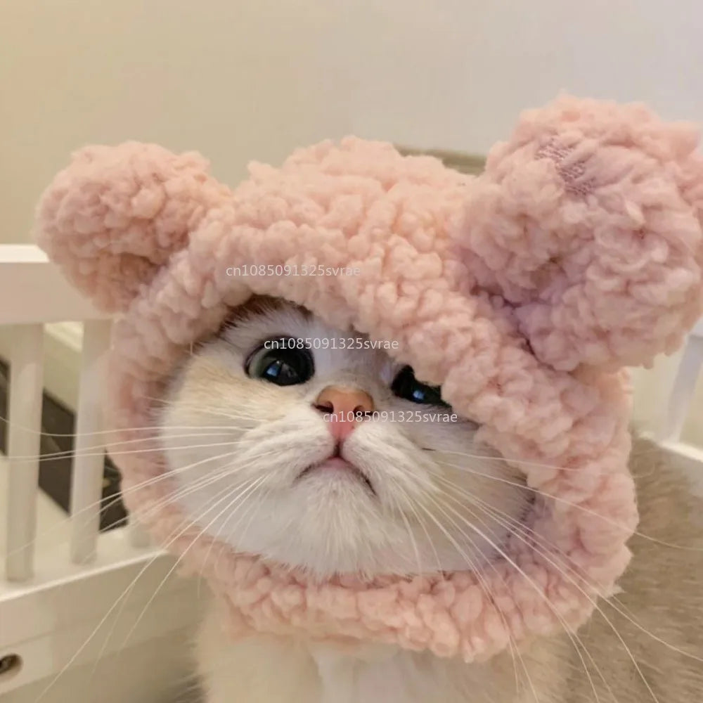 Gorro para Gato Divertido - Plush para Fotos