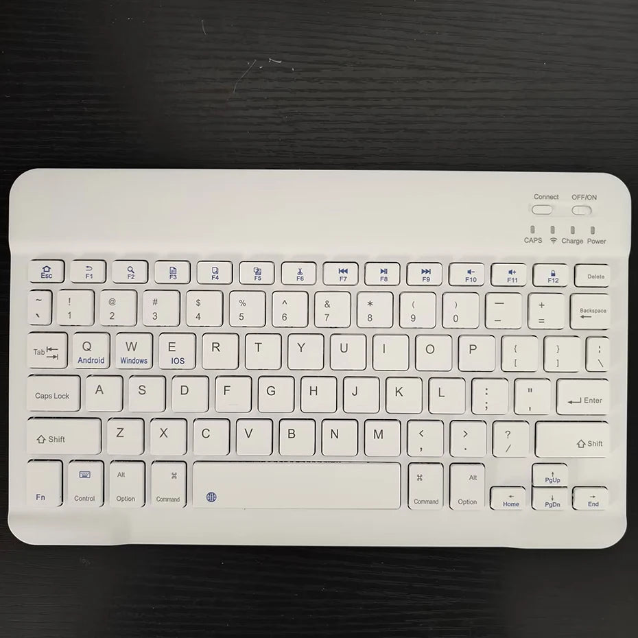 Teclado Bluetooth 10 Pulgadas para iPad y Tablet – Compacto Español/Inglés