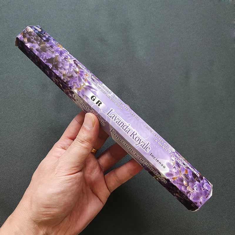 Incienso Aromático Natural – Caja con 20 Varitas para Meditación y Aromaterapia