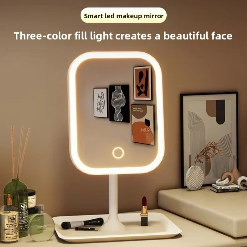 Espejo de Tocador LED – Luz Regulable, Modos de Luz