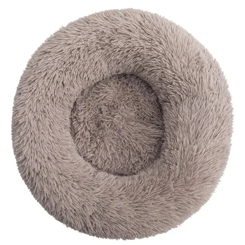 Cama Redonda Suave para Perros y Gatos – Cama Acolchada para Mascotas
