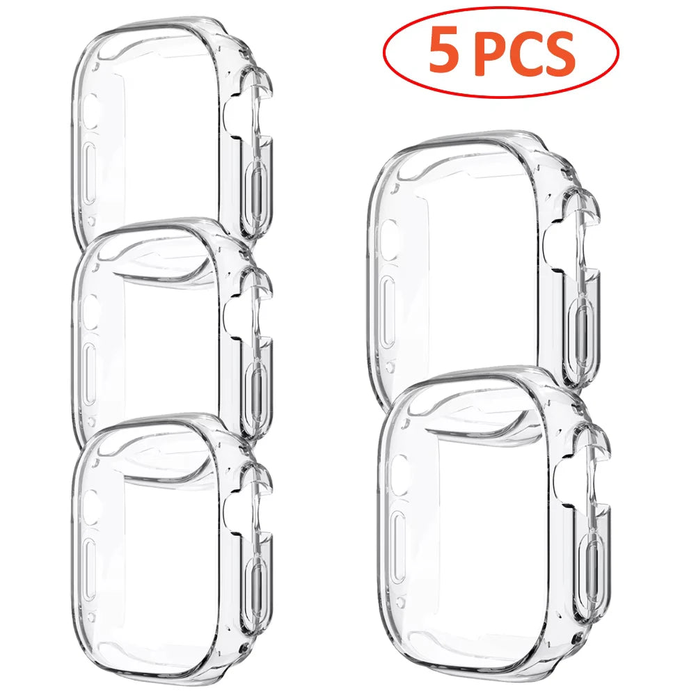 Funda Transparente con Protector para Apple Watch