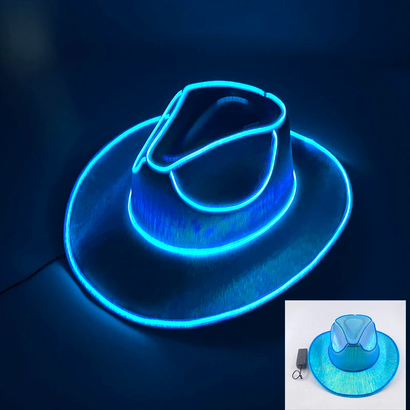 Sombrero LED Neón