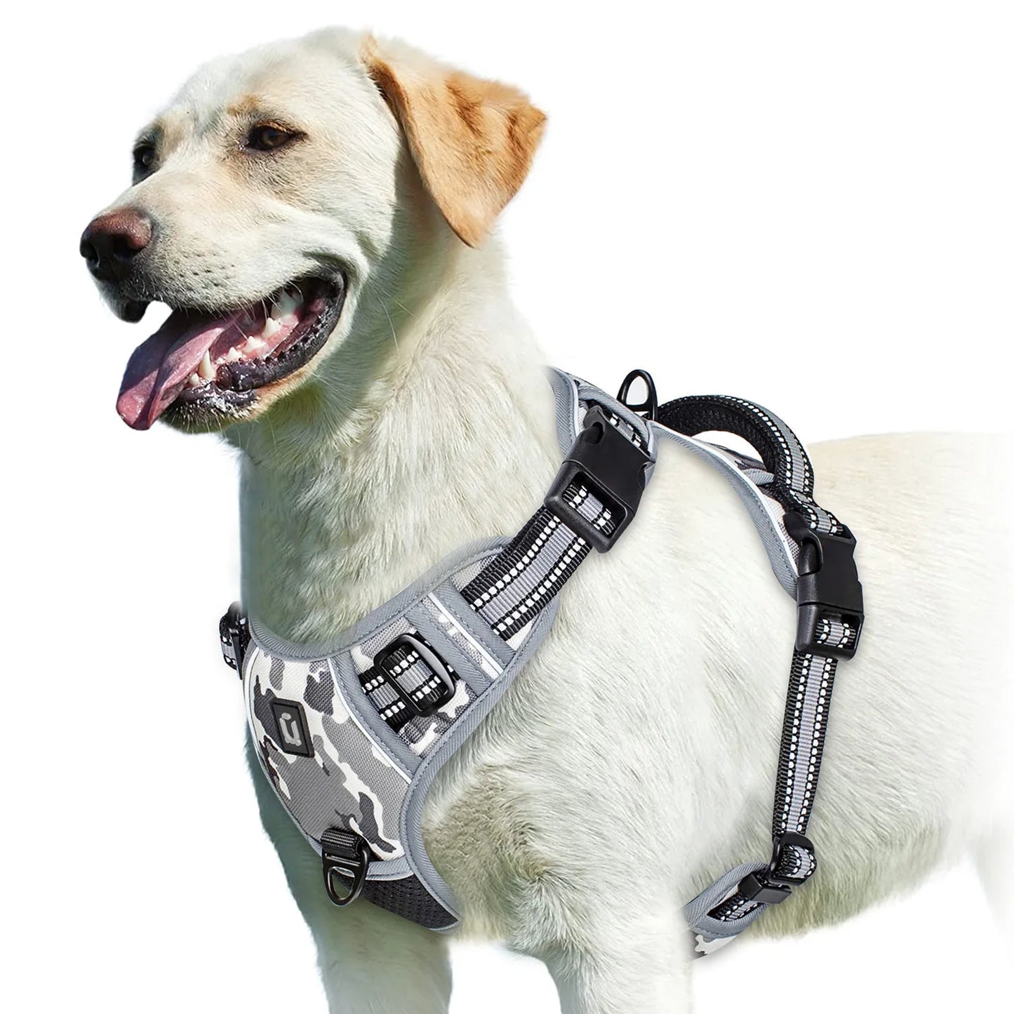 Arnés para Perro Antitirones – Ajustable, Acolchado y Reflectante