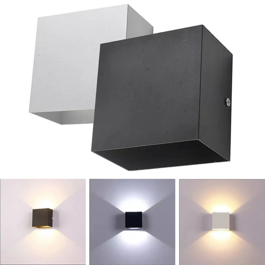 Lámpara LED de Pared Moderna – Luz Decorativa para Interior y Exterior