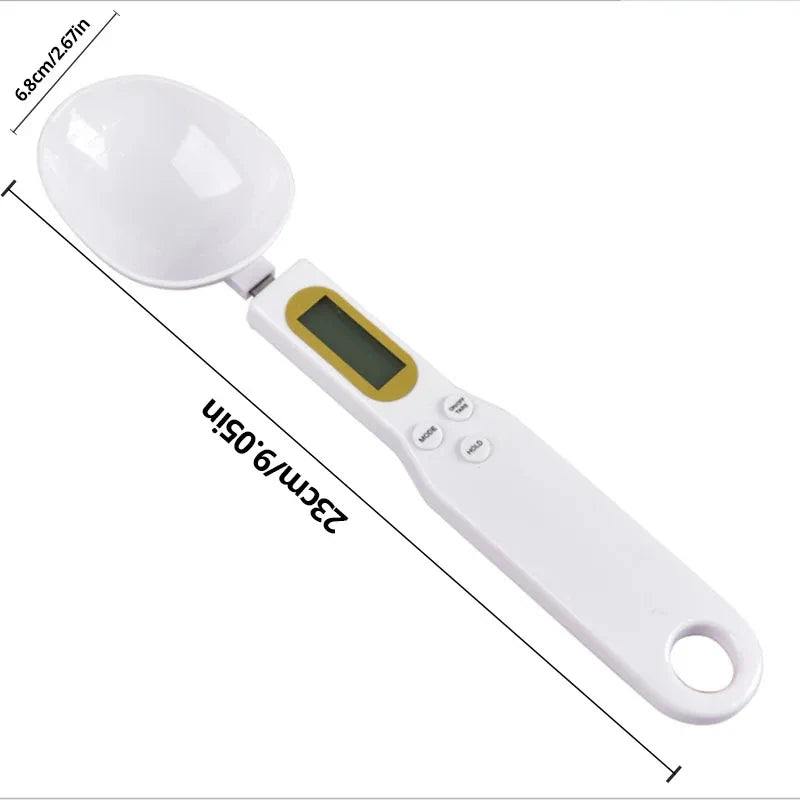 Cuchara Báscula Digital LCD - Gramera de Precisión para Cocina 500g