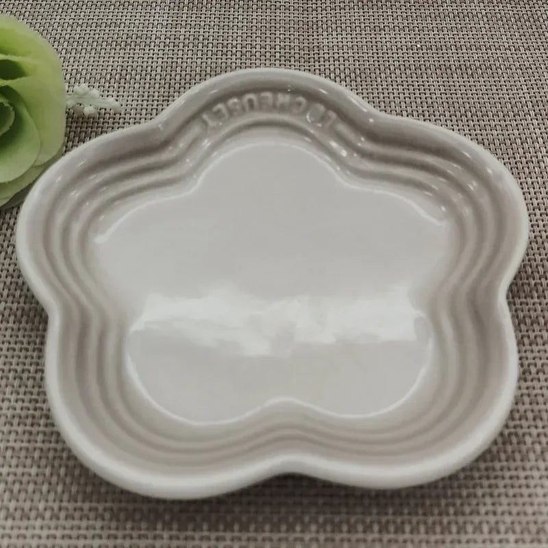 Plato de Cerámica para Mascotas (Antideslizante y Fácil de Limpiar)