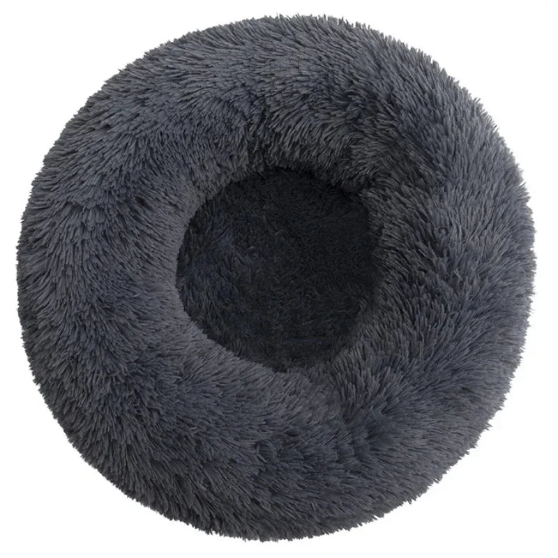 Cama Redonda Suave para Perros y Gatos – Cama Acolchada para Mascotas