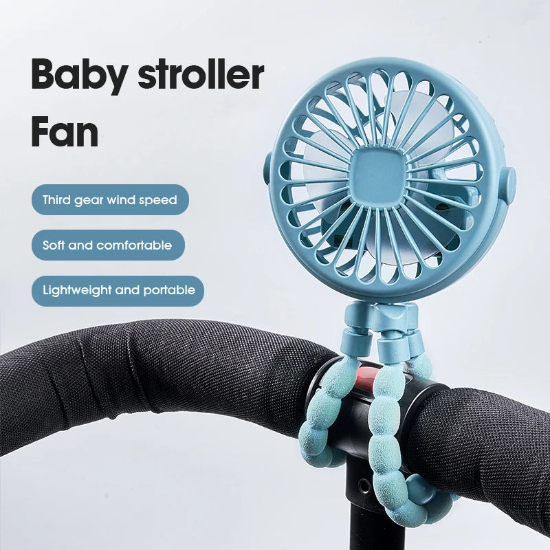Ventilador Portátil USB Flexible Recargable