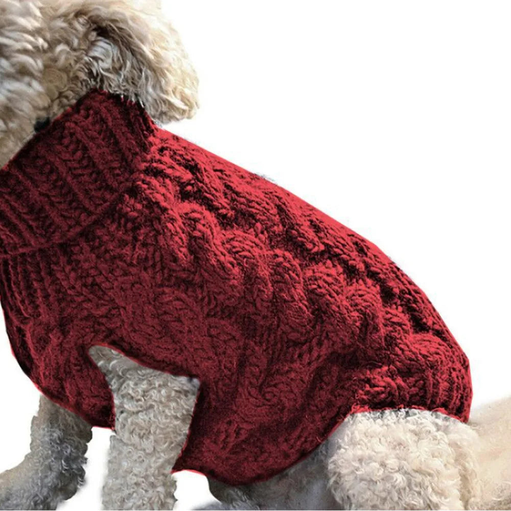 Suéter para Perros Pequeños Abrigo Tejido para Mascotas - Perros Pequeños y Cachorros