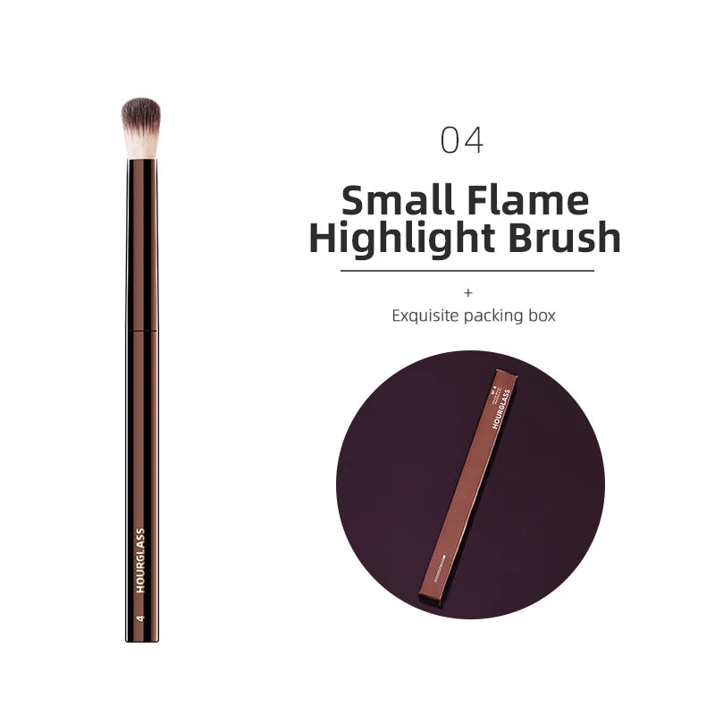 Brochas para Base, Polvo, Rubor y Sombras – Set Premium, Rostro y ojos