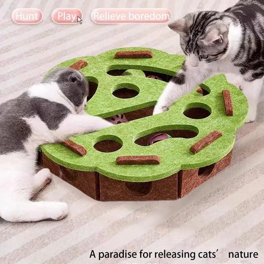 Juguete Interactivo de Laberinto para Gatos