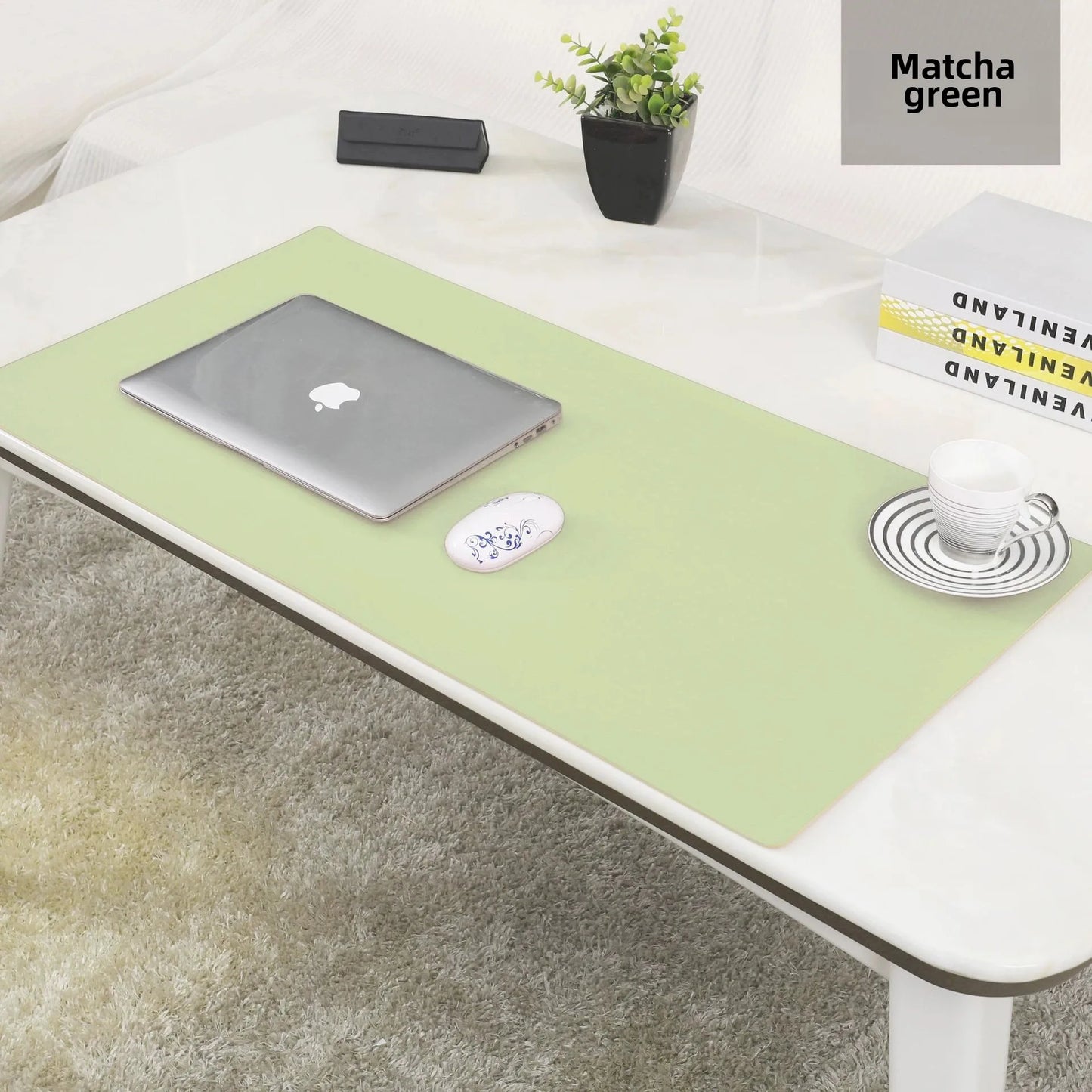 Protector de Escritorio para Laptop y mouse 60x30 cm – Tapete Impermeable Antideslizante