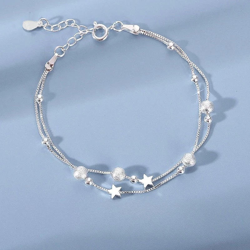 Pulsera Fina con Destellos – Accesorio de Noche, Look Glam