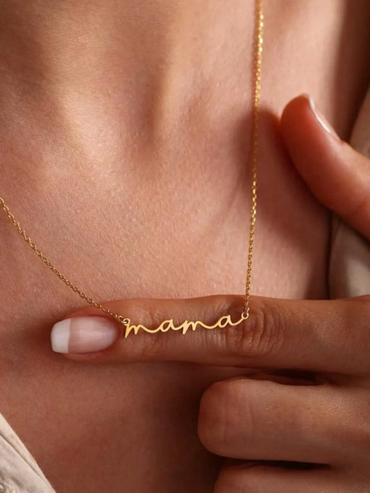 Collar con Nombre “Mamá” – Regalo Día de las Madres