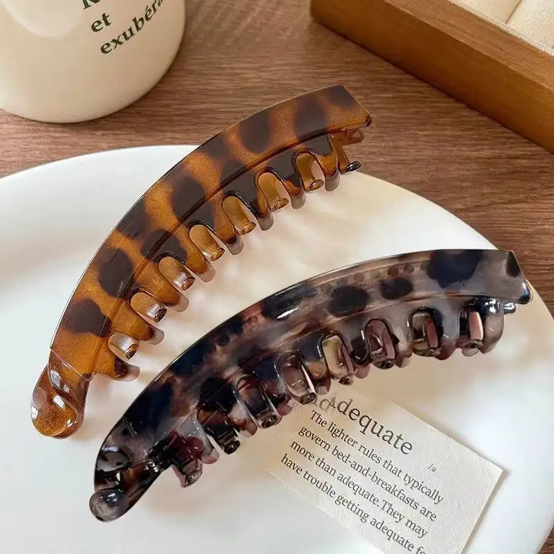 Clip de Cabello Banana Carey 12.5cm - Pinza de Pescado para Mujer