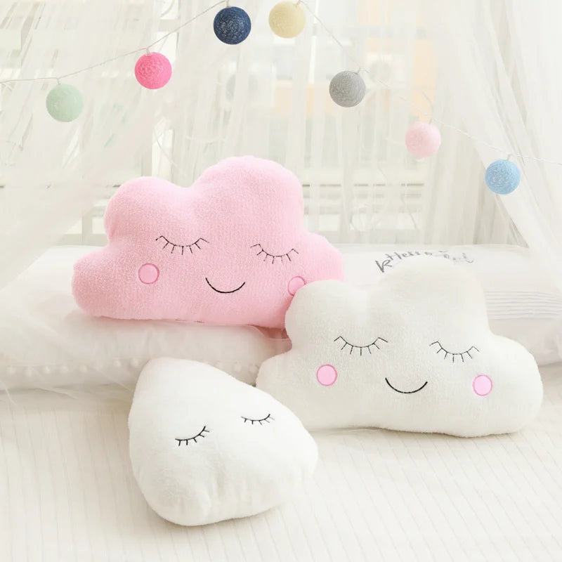 Peluche Nube Luna y Estrella – Cojín Decorativo Infantil