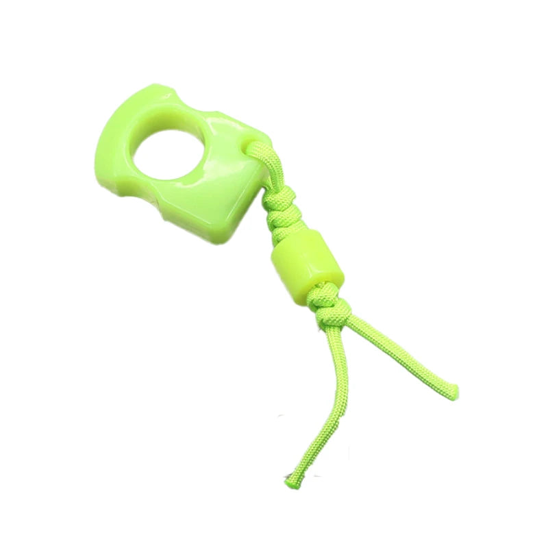 Herramienta de Supervivencia Nocturna - Anillo Protector y Llavero EDC