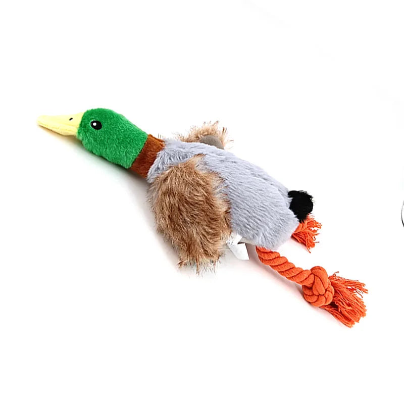 Juguete de Peluche para Perro con Sonido Tipo Pato Resistente
