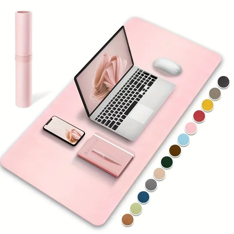 Protector de Escritorio para Laptop y mouse 60x30 cm – Tapete Impermeable Antideslizante
