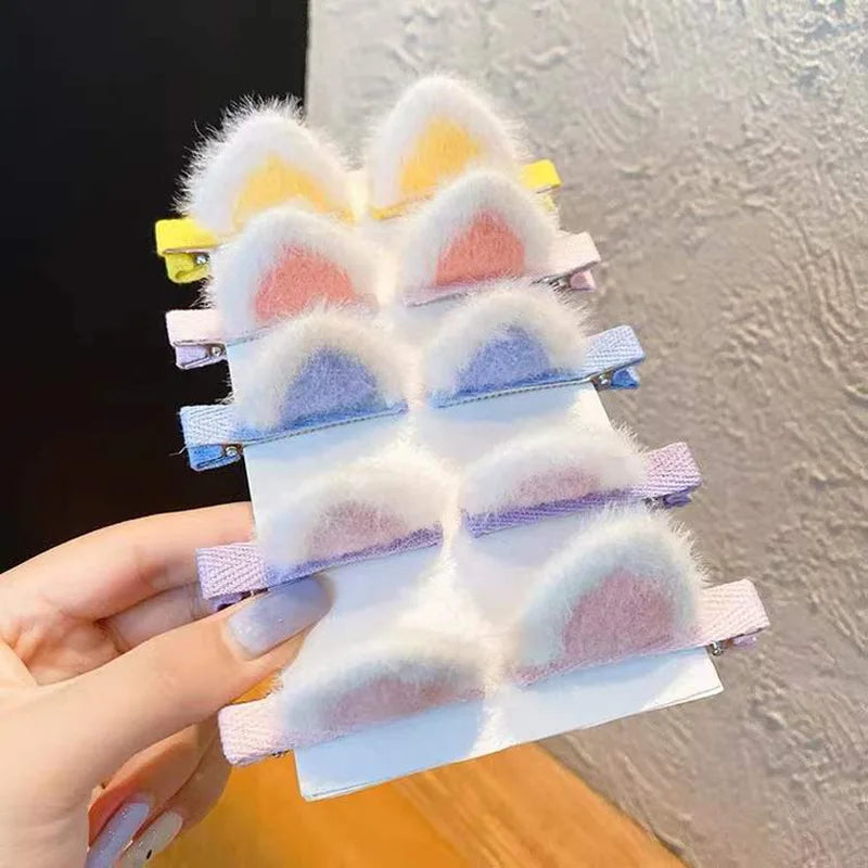 Accesorios para Cabello de Niña Orejas de Gato | Pinza Kawaii