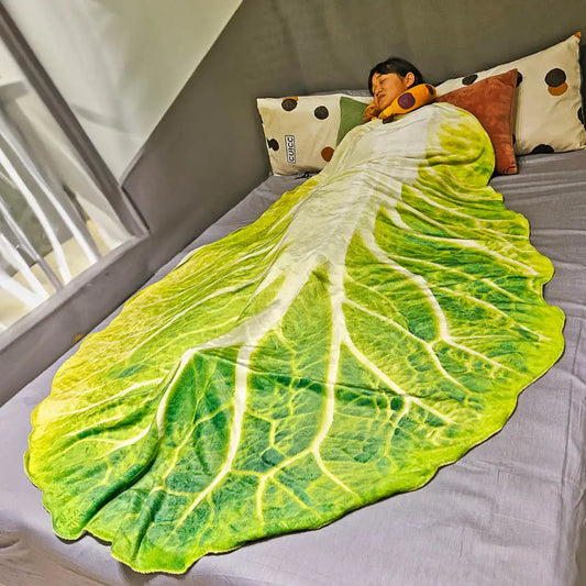 Manta Suave Diseño Lechuga