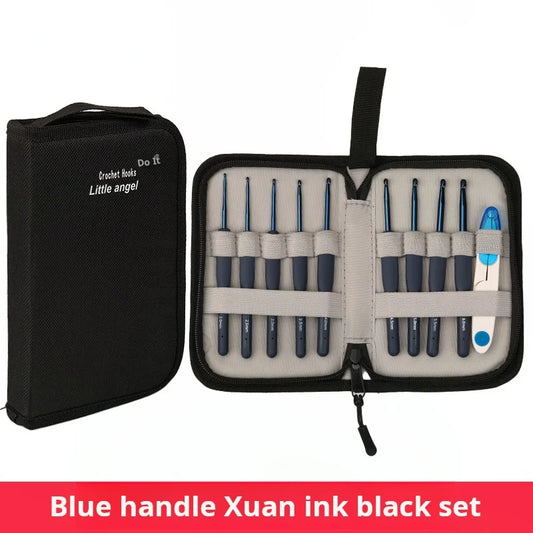 Set de Herramientas para Tejer con Mango Ergonómico - 10 Unidades