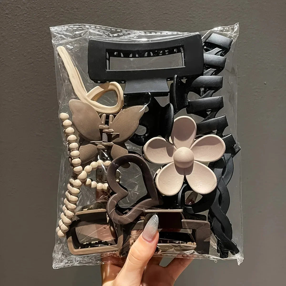 Broches para Cabello Acabado Mate – Clips Tipo Garra