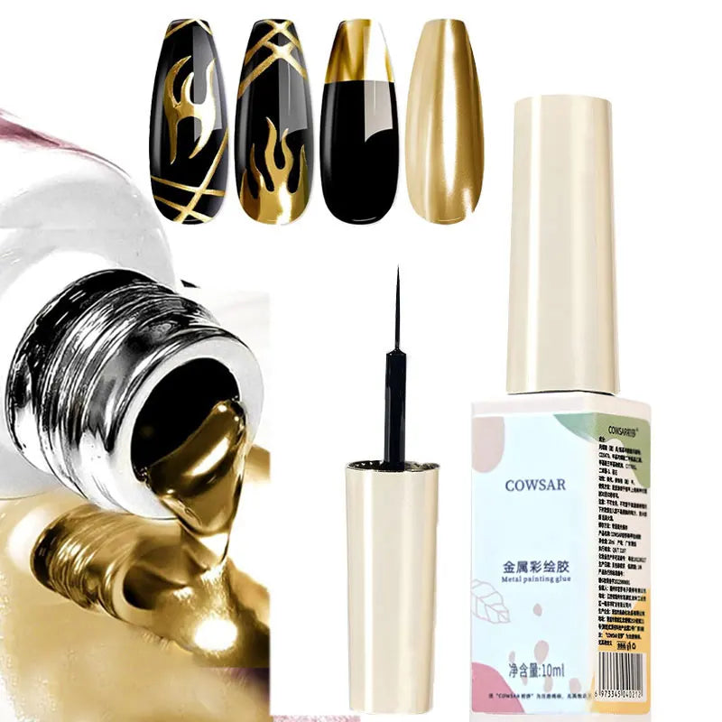 Esmalte en Gel Efecto Metálico – Gel semipermanente UV polish
