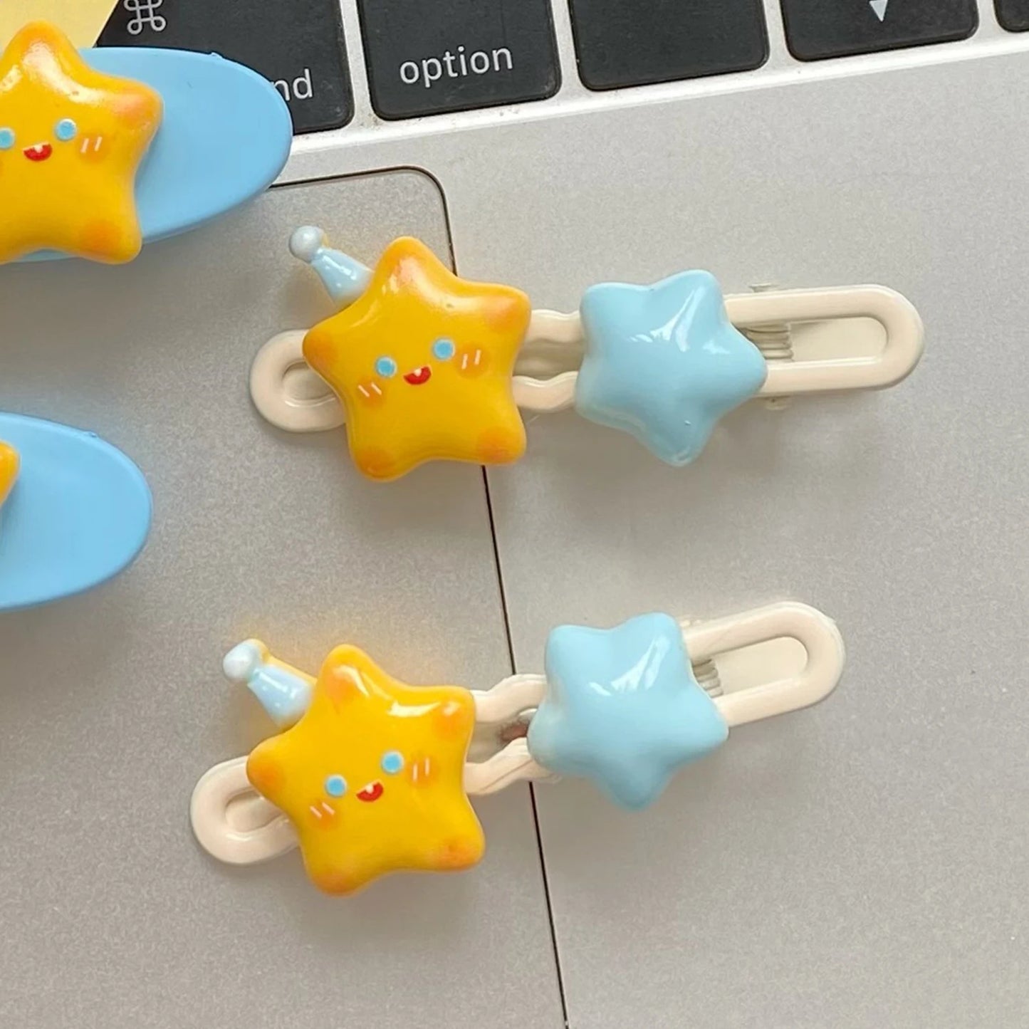 Clip para Cabello Huevo Frito | Pinza de Pelo Cute y Creativa