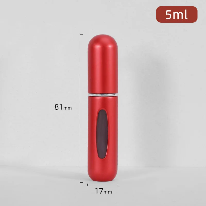 Botella Mini Spray Recargable – Ideal para Perfume o Líquidos de Viaje, Compacto y Portátil