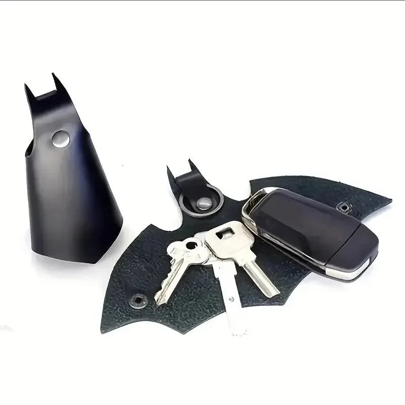 Protector de Llaves de Piel PU - Llavero Antipérdida para Cintura