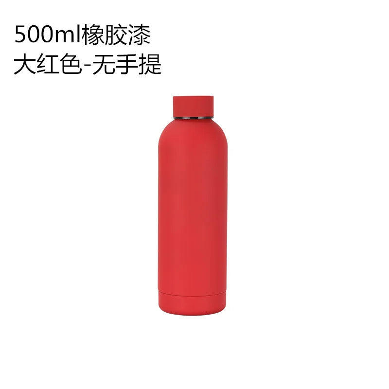 Termo de Acero Inoxidable Estilo Americano 500ml - Botella Térmica